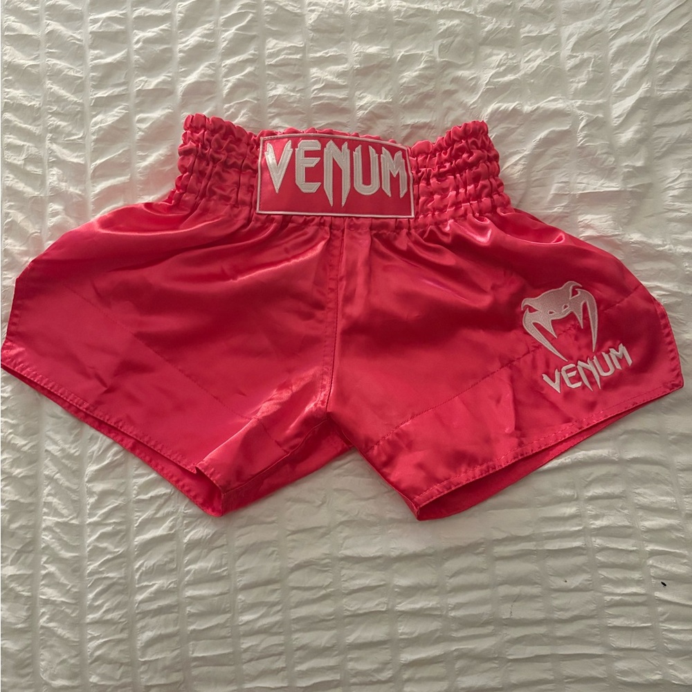 Venom Classic Muay Thai Shorts- Pink